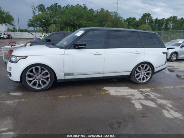 SALGS3EFXGA292521 Land Rover Range Rover 5.0l V8 Supercharged