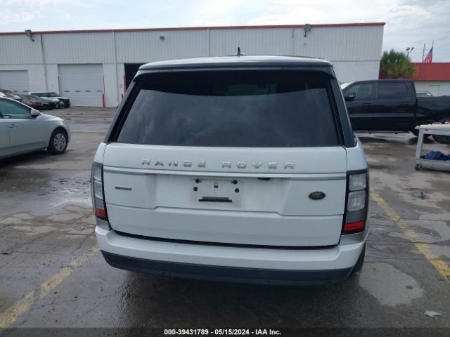 SALGS3EFXGA292521 Land Rover Range Rover 5.0l V8 Supercharged