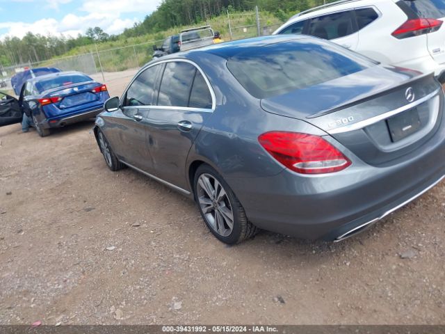 WDDWF4JB9JR385707 Mercedes-Benz C 300