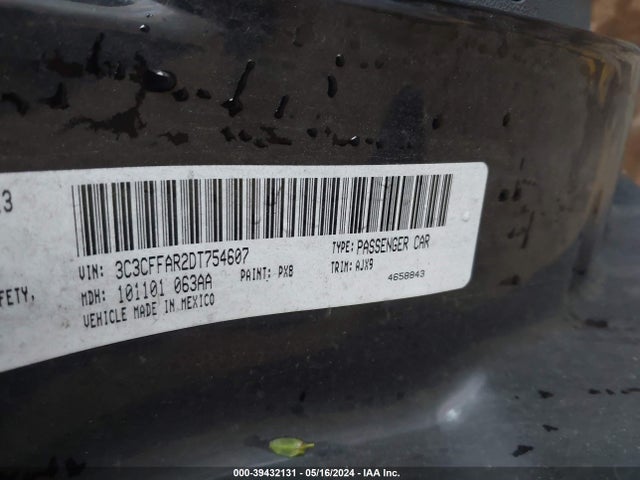 2013 FIAT 500 3C3CFFAR2DT754607 Photo 8