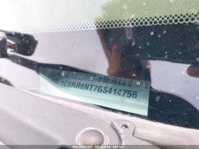 1C6RR6NT7GS414756 RAM 1500 Laramie