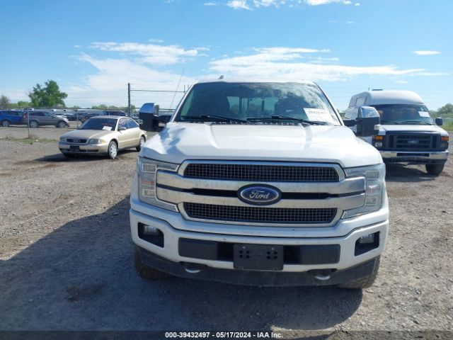 1FTFW1EG4JFC77124 Ford F-150 Platinum