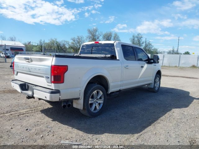 1FTFW1EG4JFC77124 Ford F-150 Platinum