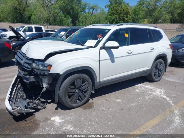 1V2NR2CA0JC588637 Volkswagen Atlas 3.6l V6 Sel Premium