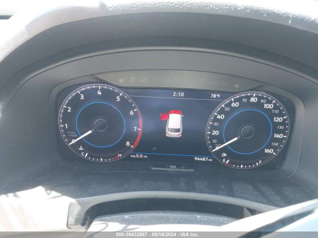 1V2NR2CA0JC588637 Volkswagen Atlas 3.6l V6 Sel Premium