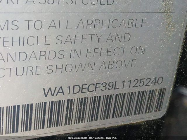 WA1DECF39L1125240 Audi Q3 Premium 45 Tfsi S Line Quattro Tiptronic