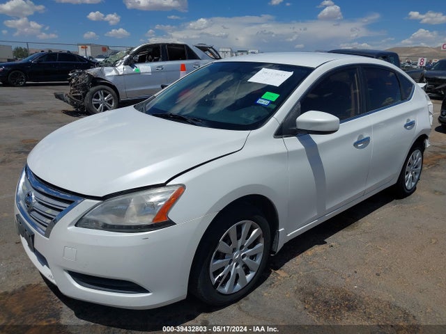 Nissan SENTRA S 2014 3N1AB7AP0EL677923 Image 2
