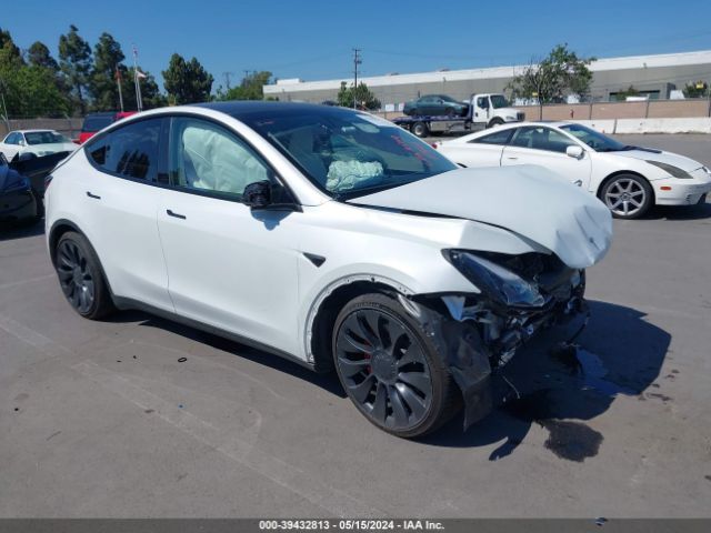 2023 TESLA MODEL Y 7SAYGDEF1PF737791