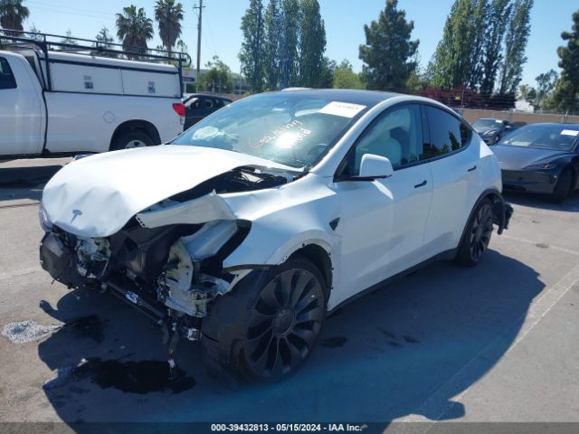 2023 TESLA MODEL Y 7SAYGDEF1PF737791 Photo 1