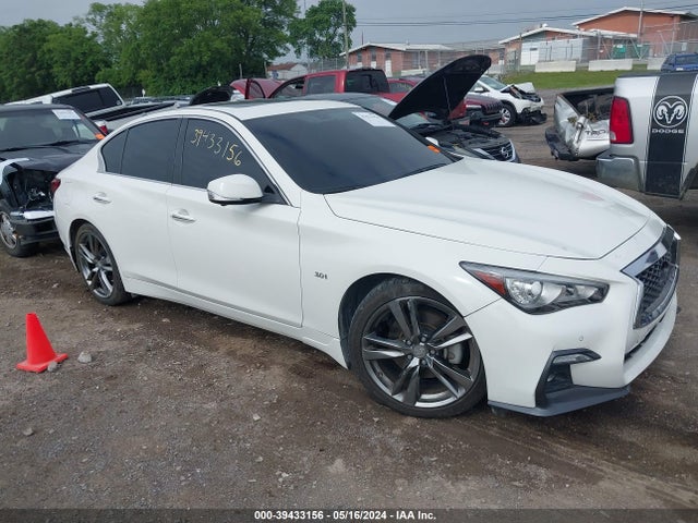 Aukcja sprzedaży 2019 Infiniti Q50 3.0t Signature Edition, vin: JN1EV7AP9KM540943, numer aukcji: 39433156
