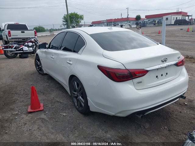 Aukcja sprzedaży 2019 Infiniti Q50 3.0t Signature Edition, vin: JN1EV7AP9KM540943, numer aukcji: 39433156