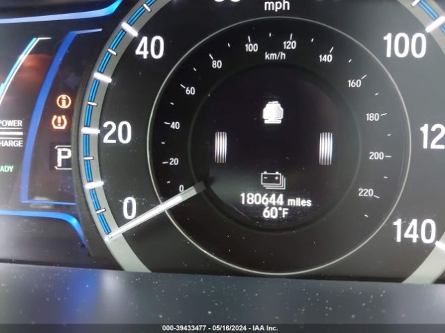 1HGCR6F57FA013132 Honda Accord Hybrid Ex-l