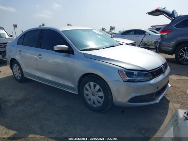 Продаж на аукціоні авто 2014 Volkswagen Jetta 1.8t Se, vin: 3VWD17AJ9EM254595, номер лоту: 39433961