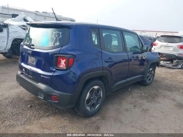 ZACCJAAT7GPD86462 Jeep Renegade Sport