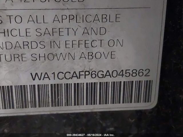 WA1CCAFP6GA045862 Audi Sq5 3.0t Premium Plus