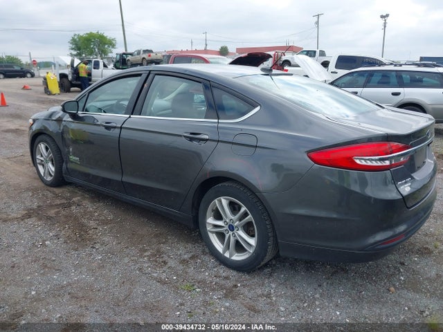 Ford Fusion Hybrid Se 2018 3FA6P0LU4JR117429 Image 3