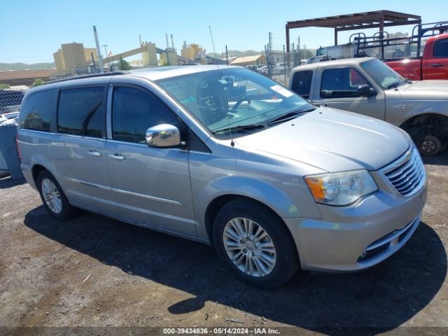 Auction sale of the 2013 Chrysler Town & Country Touring-l, vin: 2C4RC1CG4DR615787, lot number: 39434836