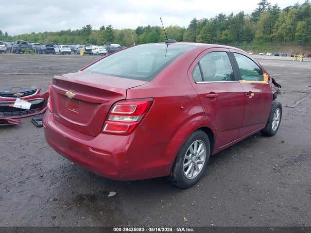 Chevrolet Sonic Lt Auto 2017 1G1JD5SH1H4113154 Image 4