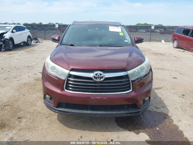 Toyota Highlander Xle V6 2015 5TDKKRFH5FS059149 Image 12