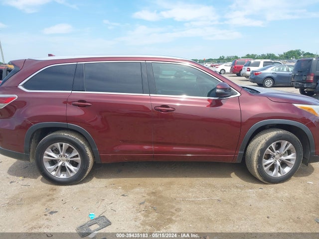 Toyota Highlander Xle V6 2015 5TDKKRFH5FS059149 Image 13