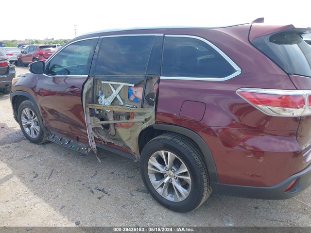 Toyota Highlander Xle V6 2015 5TDKKRFH5FS059149 Image 6