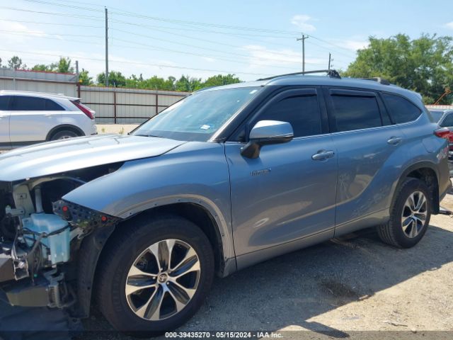 5TDGARAHXMS009120 Toyota Highlander Hybrid Xle