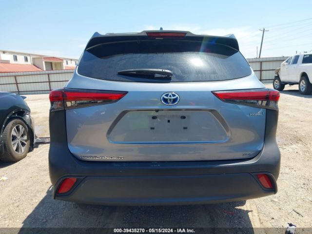 5TDGARAHXMS009120 Toyota Highlander Hybrid Xle
