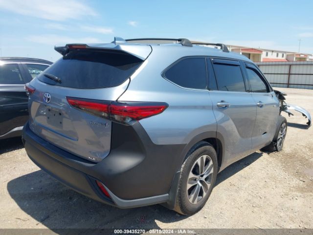 5TDGARAHXMS009120 Toyota Highlander Hybrid Xle