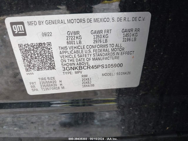 Chevrolet Blazer Fwd 2lt 2023 3GNKBCR45PS105900 Image 9