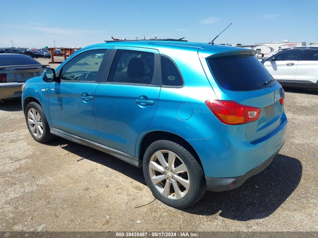 4A4AP3AU1EE014656 Mitsubishi Outlander Sport Es