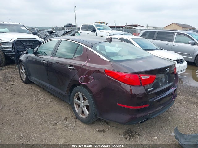 Продажа на аукционе авто 2014 Kia Optima Lx, vin: 5XXGM4A72EG286364, номер лота: 39435628