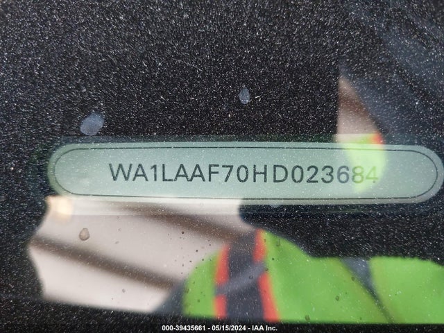 WA1LAAF70HD023684 Audi Q7 3.0t Premium