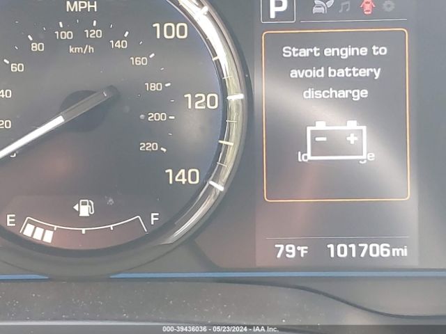 KMHC65LC6KU168618 Hyundai IONIQ BLUE
