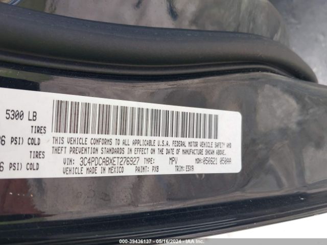 3C4PDCABXET276927 Dodge Journey American Value Pkg