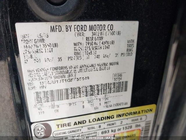 Ford Expedition Xlt 2016 1FMJU1JT1GEF55149 Image 9