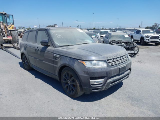 Продажа на аукционе авто 2014 Land Rover Range Rover Sport 3.0l V6 Supercharged Hse, vin: SALWR2WF6EA336138, номер лота: 39436471