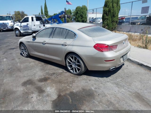 2013 BMW 650I GRAN COUPE WBA6B2C5XDDG66840 Photo 2