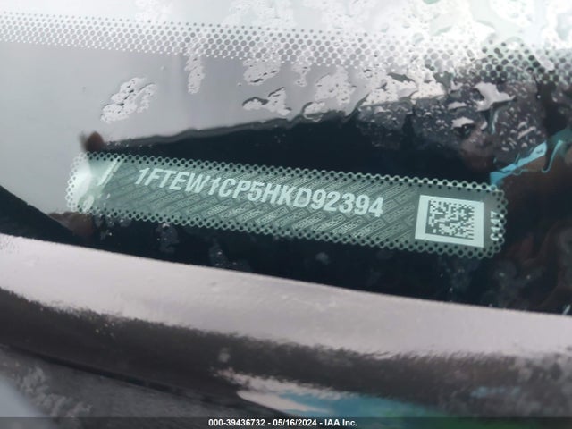 Ford F-150 Xl 2017 1FTEW1CP5HKD92394 Image 9
