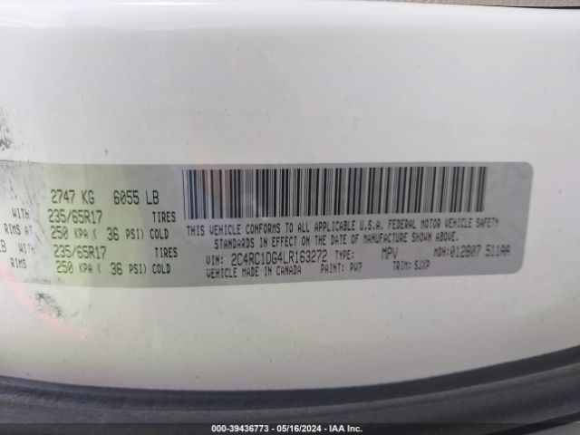 2C4RC1DG4LR163272 Chrysler Voyager Lxi