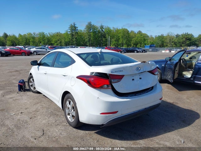 Hyundai ELANTRA SE 2015 5NPDH4AEXFH576220 Image 12