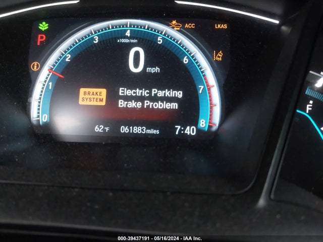 Honda Civic Lx 2019 2HGFC2F62KH517759 Image 7