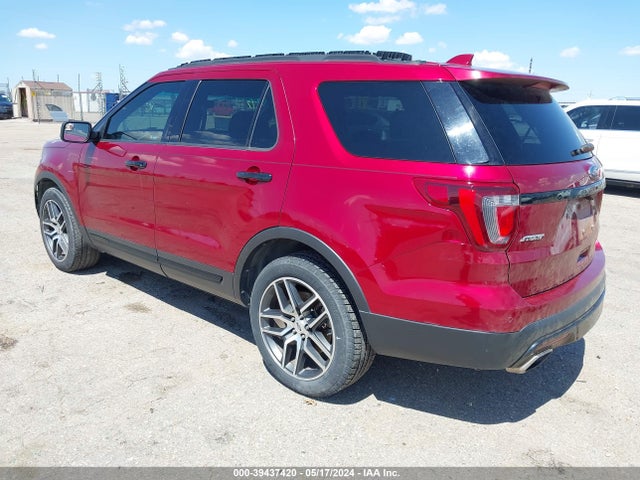 Ford EXPLORER SPORT 2017 1FM5K8GT8HGA59195 Image 3