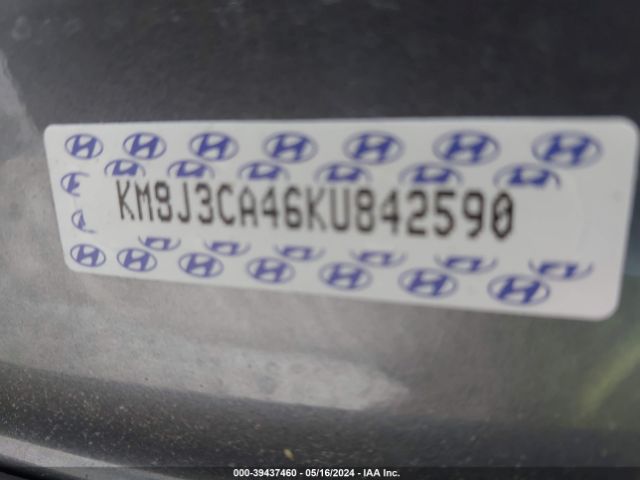 KM8J3CA46KU842590 Hyundai Tucson Value