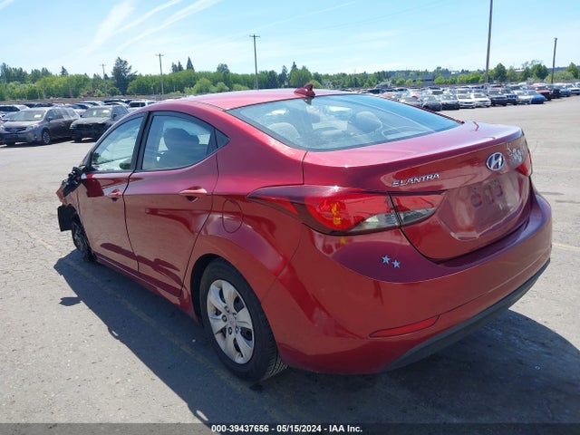 Hyundai ELANTRA SE 2016 5NPDH4AE0GH750183 Image 3
