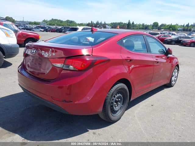 Hyundai ELANTRA SE 2016 5NPDH4AE0GH750183 Image 4