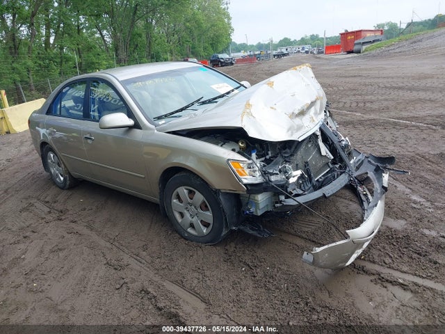 2010 Hyundai Sonata Gls მანქანა იყიდება აუქციონზე, vin: 5NPET4AC5AH643395, აუქციონის ნომერი: 39437726