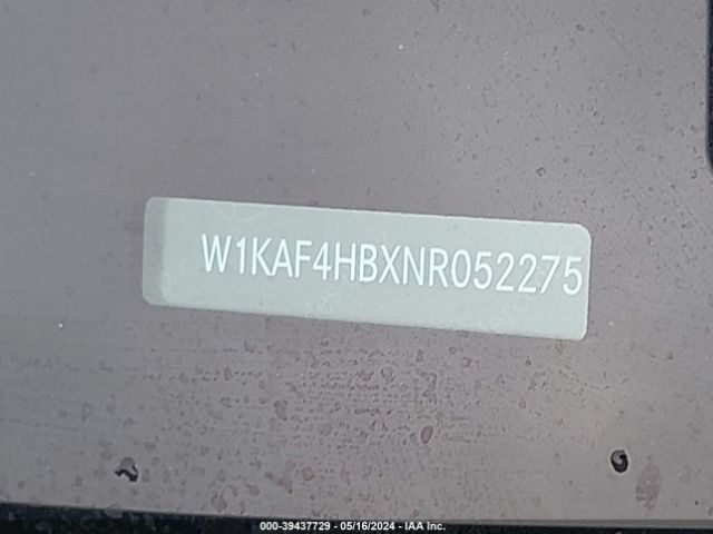 W1KAF4HBXNR052275 Mercedes-Benz C 300 4matic