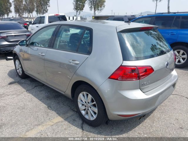 3VW217AU5HM047160 Volkswagen Golf Tsi S 4-door/tsi Se 4-door/tsi Sel 4-door/tsi Wolfsburg Edition 4-door