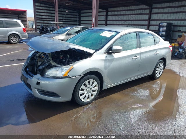 Nissan Sentra Fe+ Sv 2014 3N1AB7AP7EY334464 Image 2
