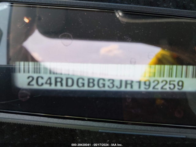 Dodge Grand Caravan Se 2018 2C4RDGBG3JR192259 Image 9